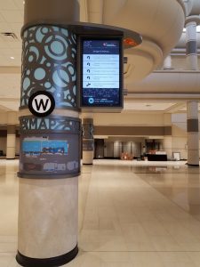 mobile wayfinding, digital wayfinder, convention center app