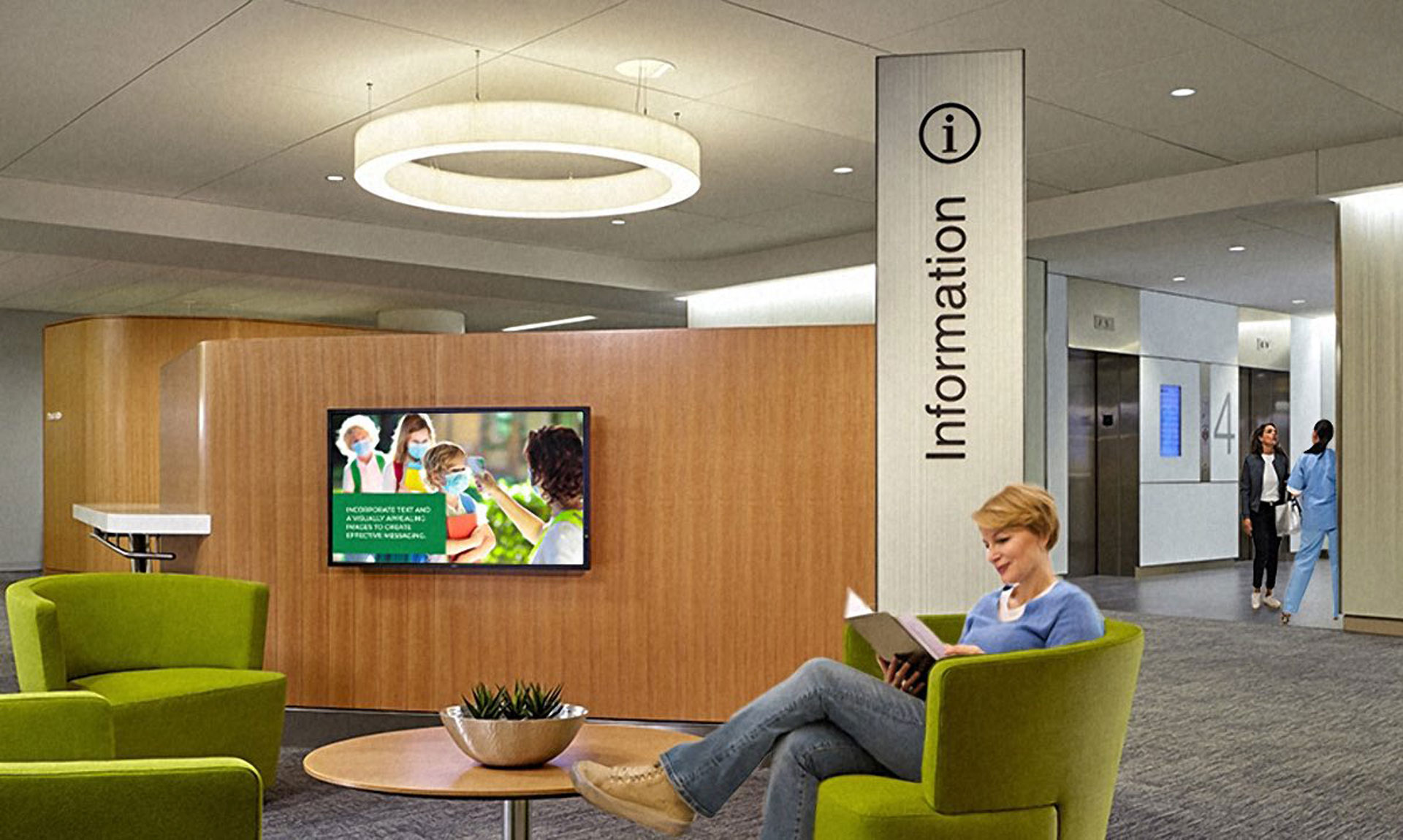 Improving patient wait times with digital signage