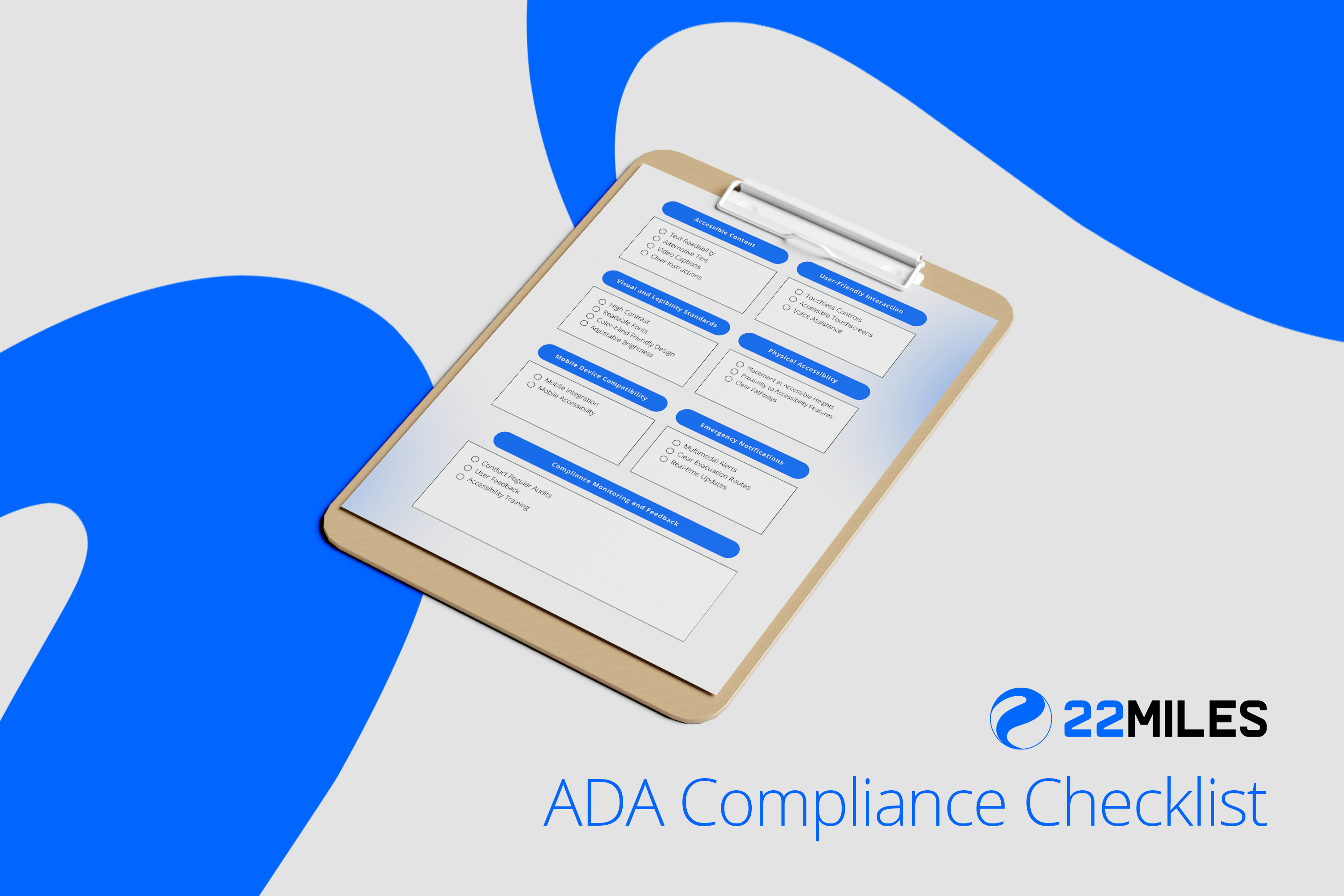 Digital Signage ADA Compliance Checklist for Colleges and Universities
