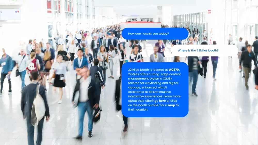 22Miles Unveils Tradeshow AI Assistant, Offers One Year Free