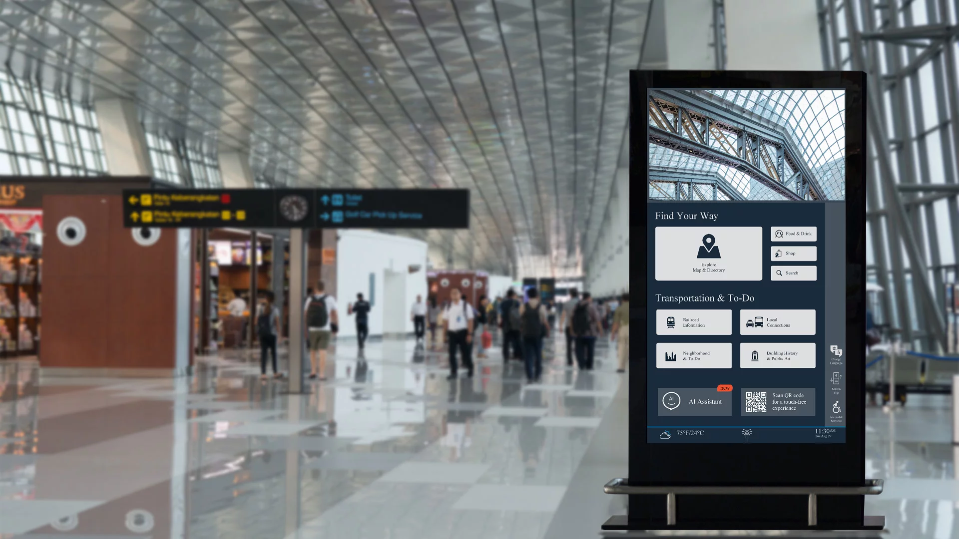 The Role of Digital Signage in Modern Travel