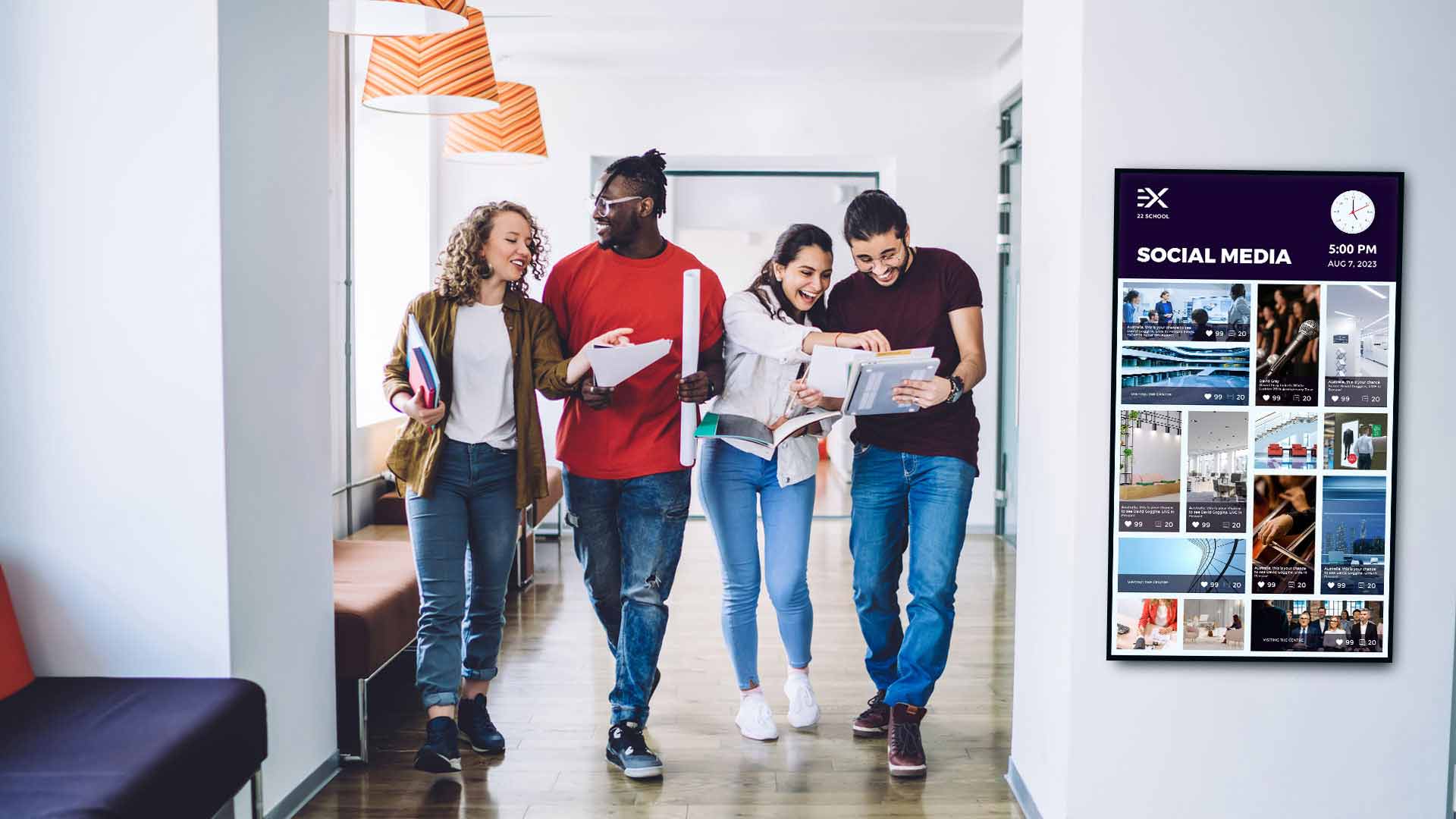 Using Digital Signage to Enhance On-Campus Security at Your University