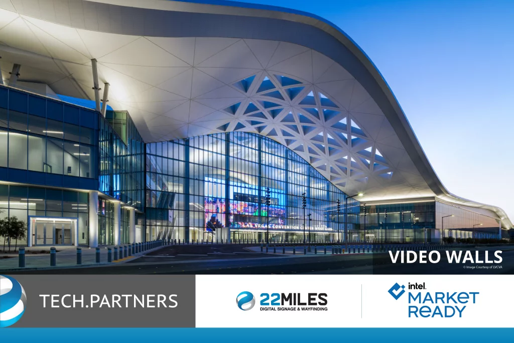Intel & 22Miles Video Walls for Convention Centers