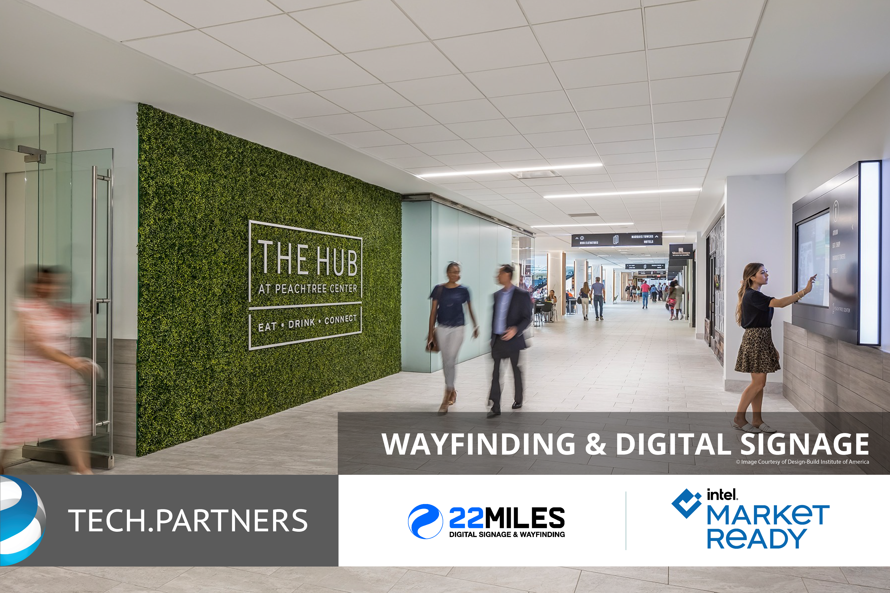 Revolutionizing Navigation in Mixed-Use Communities: Intel and 22Miles at The Hub at Peachtree Center