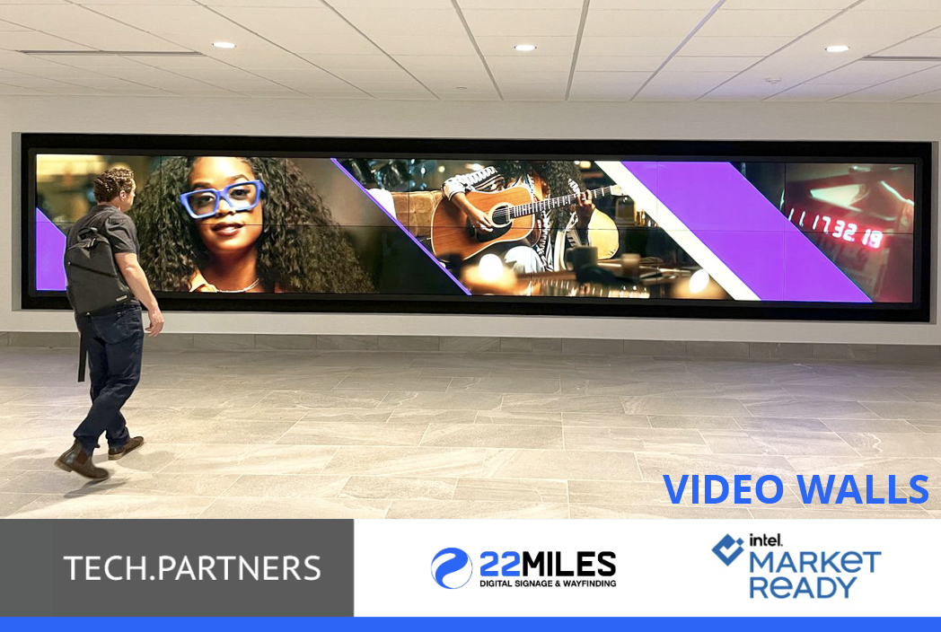 Elevating the Corporate Experience with Intel and 22Miles Video Walls