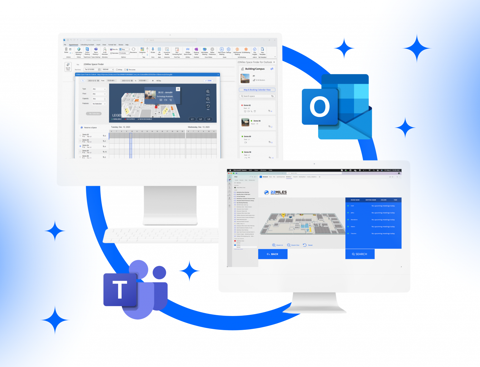 Digital Signage Content Management Made Easy with 22Miles