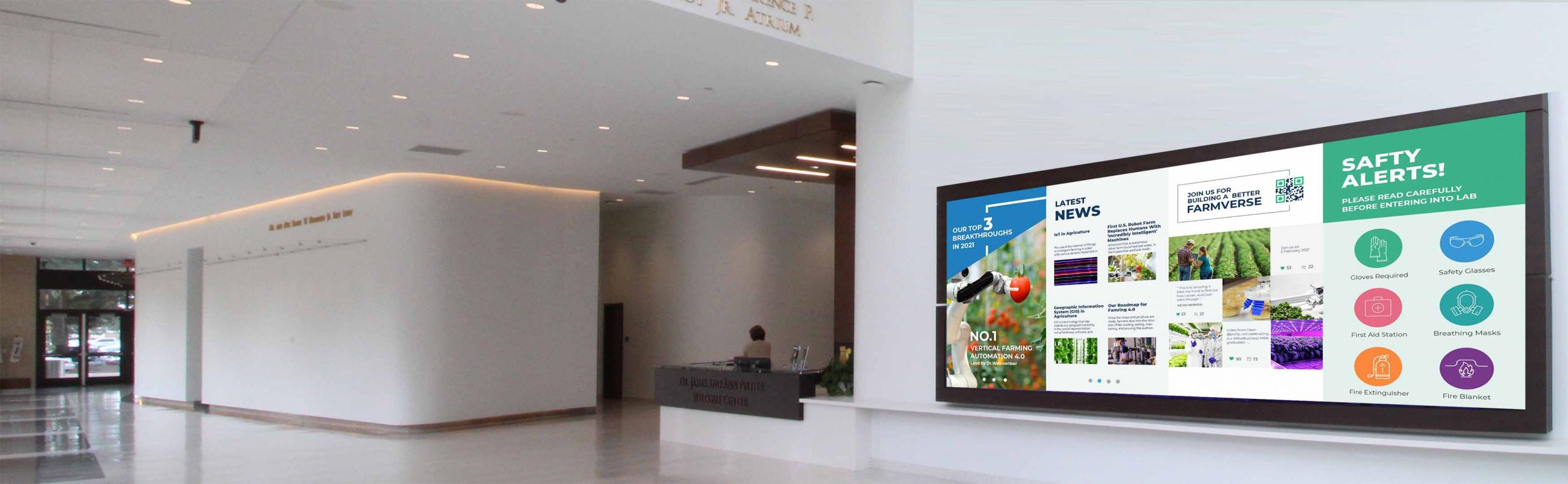 Custom Digital Building Directory Solutions for Your Corporate Office
